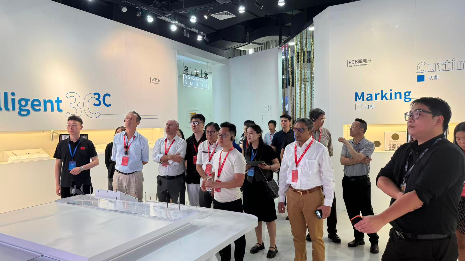 Advanced manufacturing showroom — a plant briefing on marking, cutting and PCB microelectronics — Guangdong