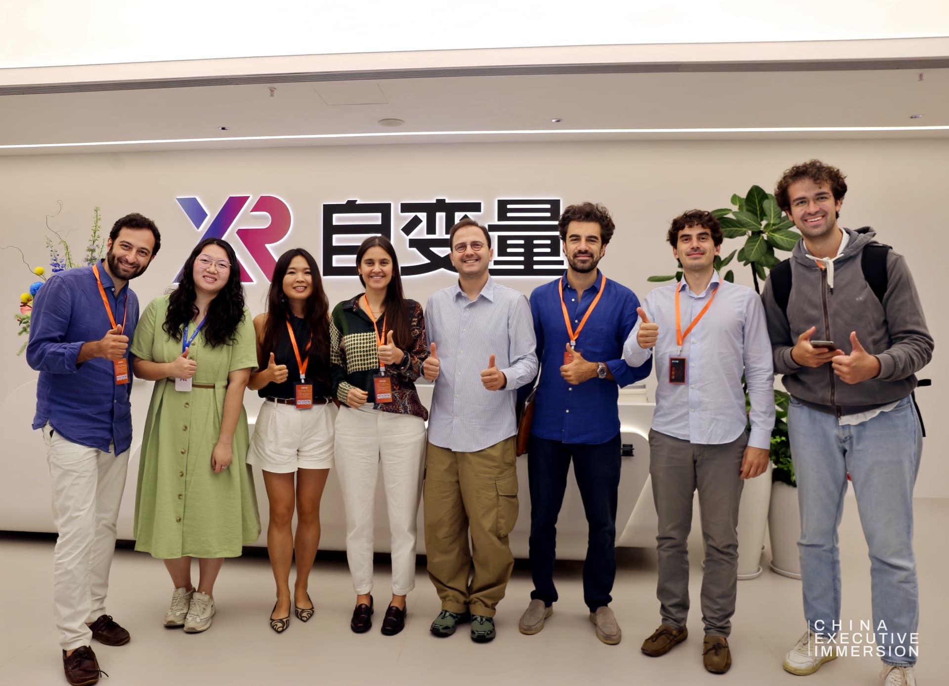 X Square Robot — closing the visit with the founders of the embodied-AI lab — Shenzhen