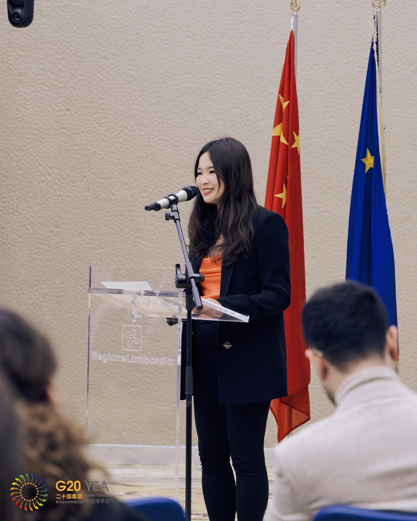 Italy–China institutional session — opening remarks at the Regione Lombardia council chamber — Milan